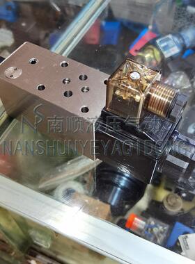 HDX海德信叠加式电磁流量阀FMS-G4-02T FMS-G4-02P A节流阀调速阀