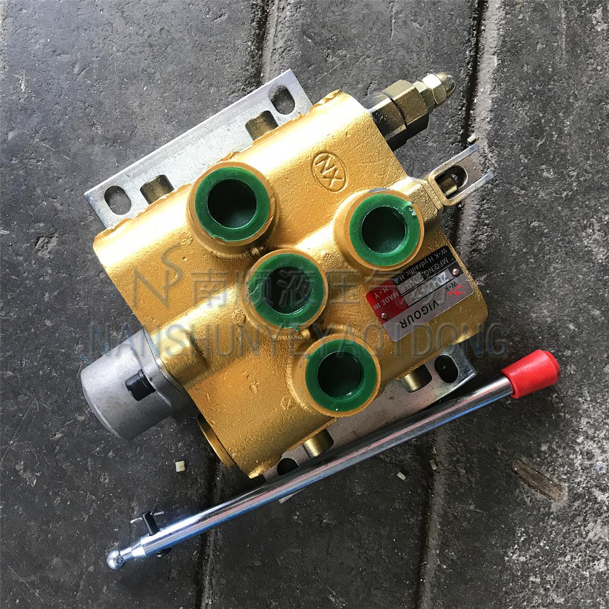 淮安万科ZD-L20-1T 2W 3 4 5 6多路换向阀整体阀手动控制阀液压阀