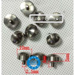 数显百分表指示表千分表测微计高度计M2.5*L5*D7特殊头（白钢）