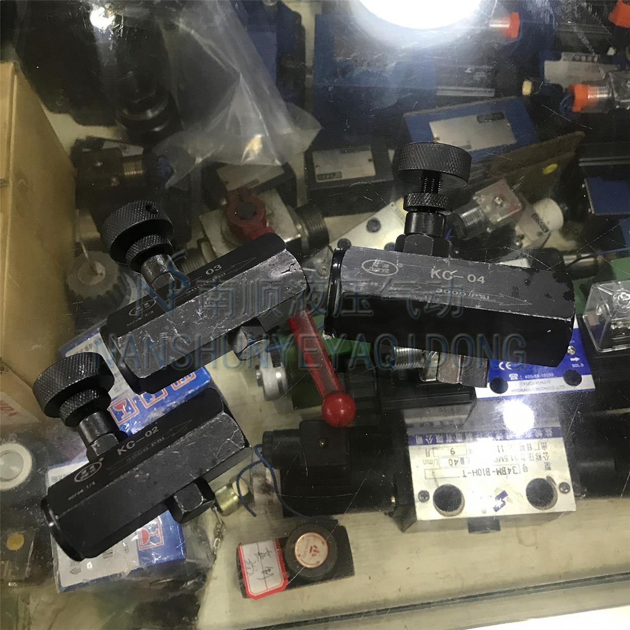 ZHE YE浙液液压单向节流阀KC02 KC03 KC04 KC06 KC08KC10管式流量