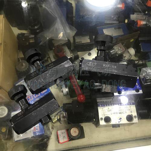 ZHE YE浙液液压单向节流阀KC02 KC03 KC04 KC06 KC08KC10管式流量