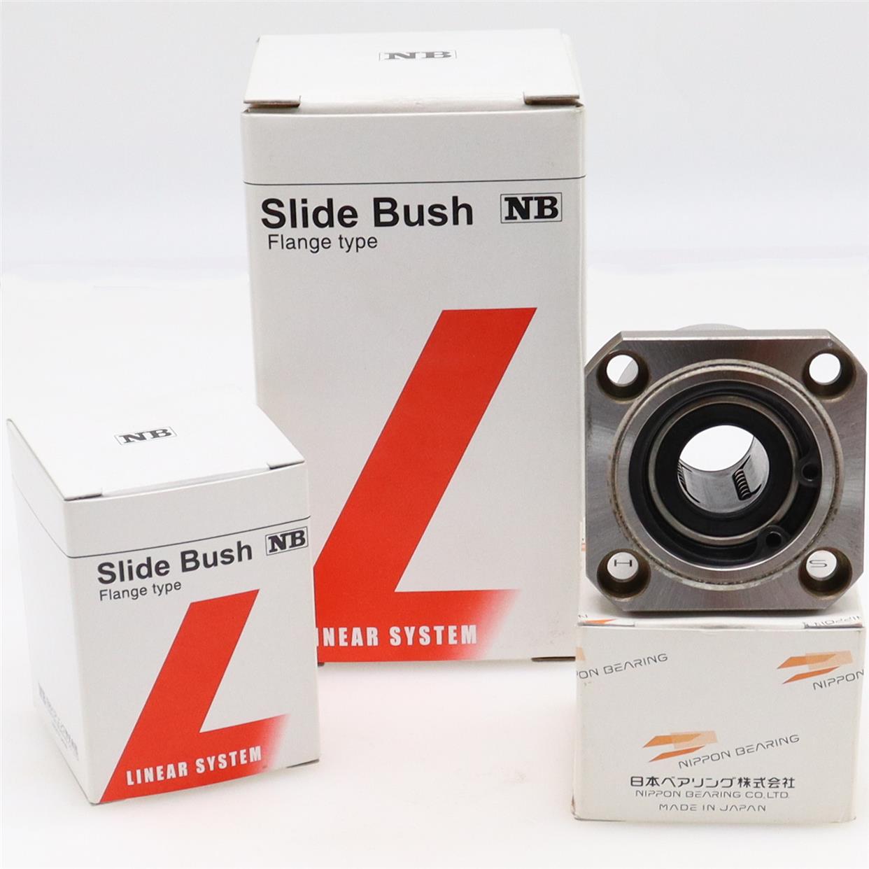 原装日本进口NB滑动旋转衬套轴承钢材质精密RK12 16 20 25 30GUU