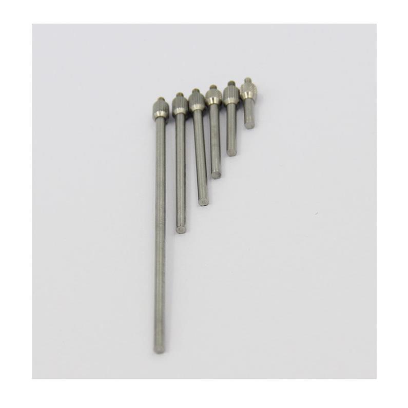 数显百分表千分表测微计测厚规测头圆形平头白钢钨钢M2.5*L5*D2.0