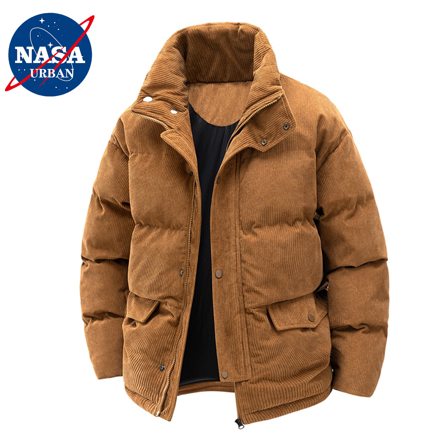 NASA灯芯绒棉服男外套