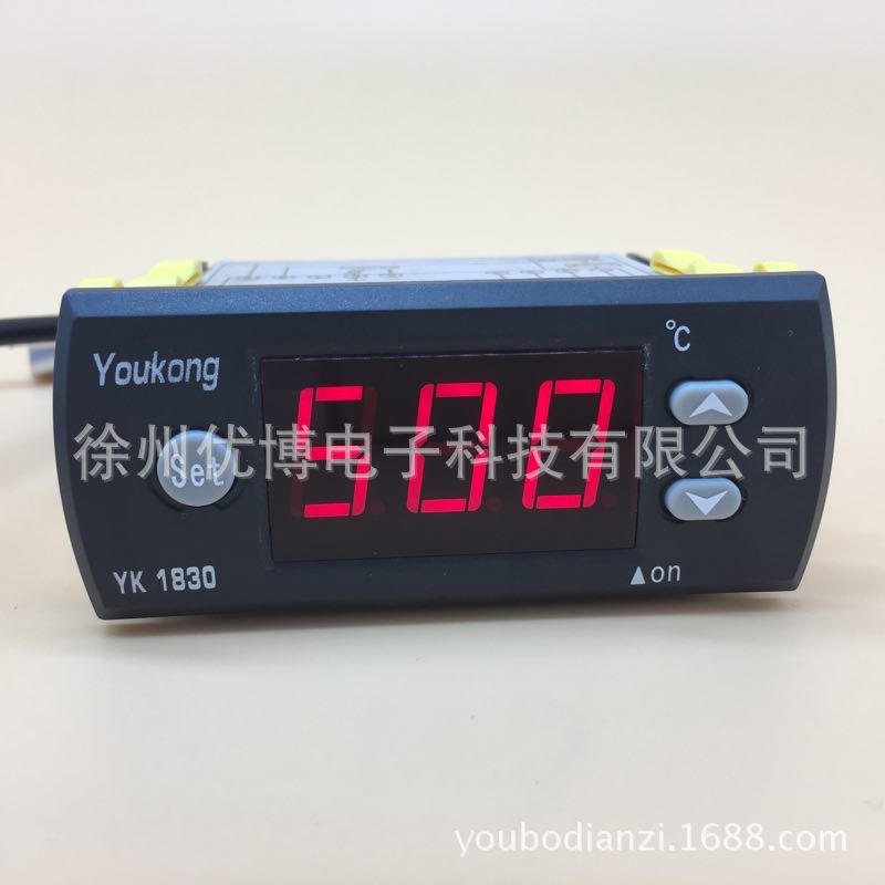 电子数显高温度控制器智能仪表K型热电偶YK-1830F EW-986 500度