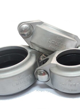 304拷贝林卡箍DN20-300沟槽卡槽抱箍哈夫节短接头考贝林管箍25kg