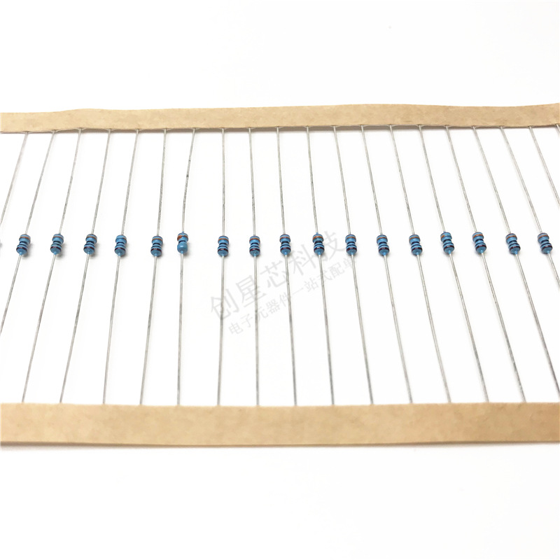 插件金属膜电阻 1/6W 1% 560K 620K 680K 750K 820K 910K 1M