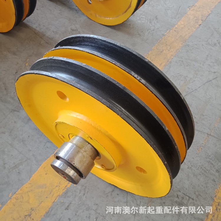 厂家供应 吊钩抓斗定动滑轮组 10吨16吨起重滑轮片 门吊滑轮组