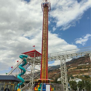 强力游乐景区热门游乐设备 刺激尖叫 23米大型旋转塔 惊险跳楼机