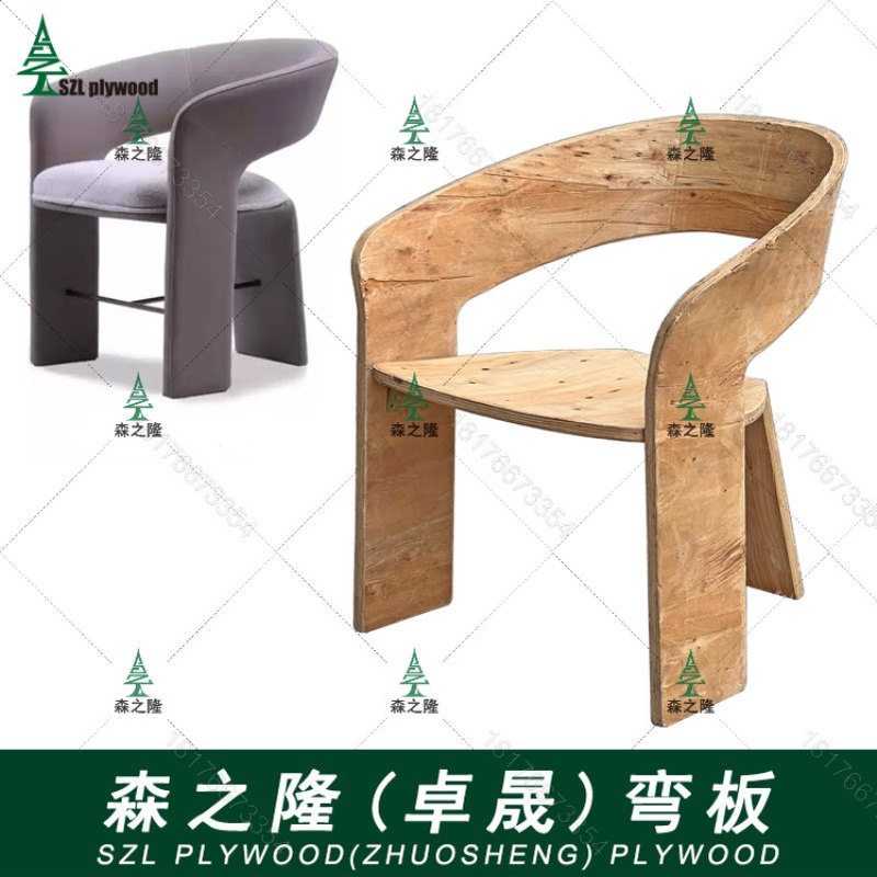 SZL-FS888北欧沙发现代简约休闲创意客厅单椅设计师异形洽谈椅板