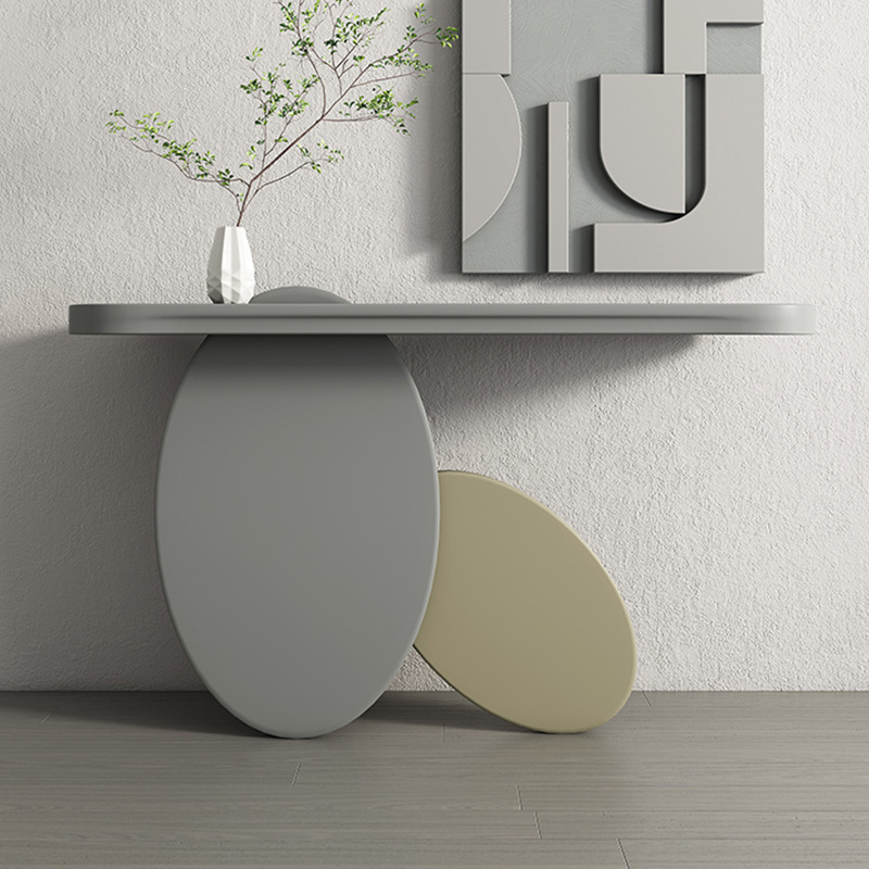 意式轻奢进门玄关柜现代简约门厅玄关桌走廊隔断端景台入户玄关台