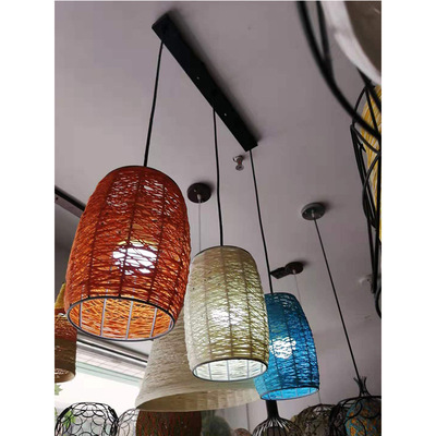 甘南县拜泉县依安县东南亚餐厅田园茶室茶楼竹艺灯具中式竹艺吊灯