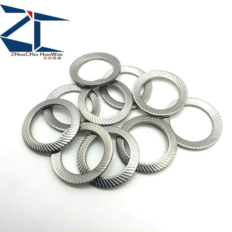 304不锈钢防滑垫圈gtss碟形自锁垫片din9250-s双面齿垫圈