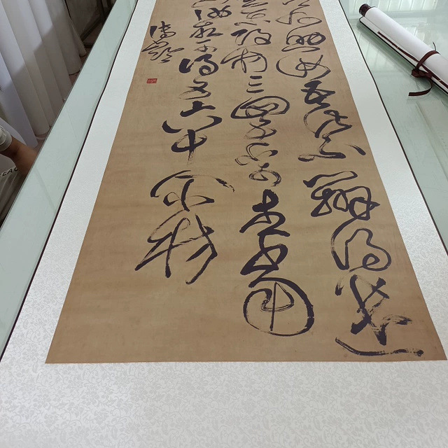 清傅山草书临阁帖古代书法名家作