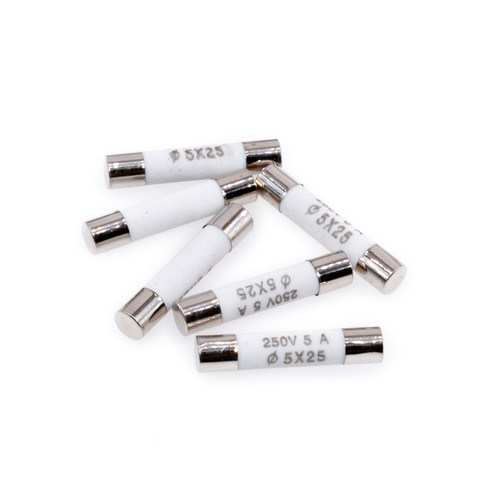 陶瓷保险丝管5*25mm 0.5A/1A/2A/3A/4A6A10A20A 250V RO55熔断器