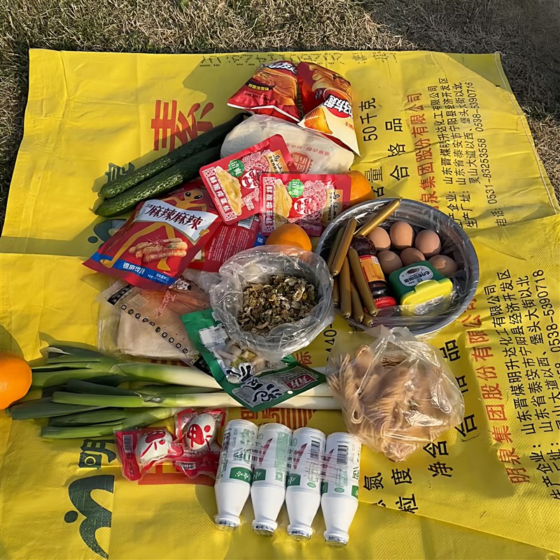 热销编织袋加厚尿素黄色袋子大容量农用袋子搬家袋粮食袋稻谷袋巨