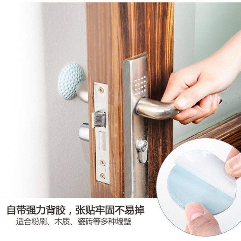 热销防撞角4号硅胶门后防磕碰缓冲保护套吸盘式门锁墙面冰箱防撞