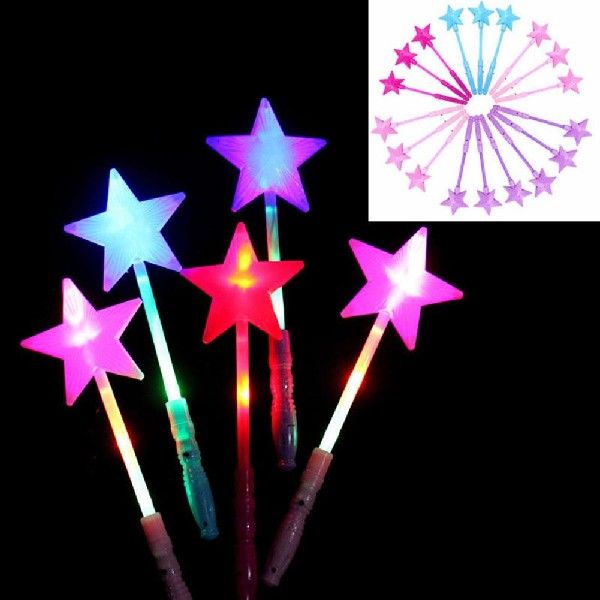 网红Magic Luminous Star LED Glow Stick Flashing Light Up Wan 饰品/流行首饰/时尚饰品新 其他DIY饰品配件 原图主图