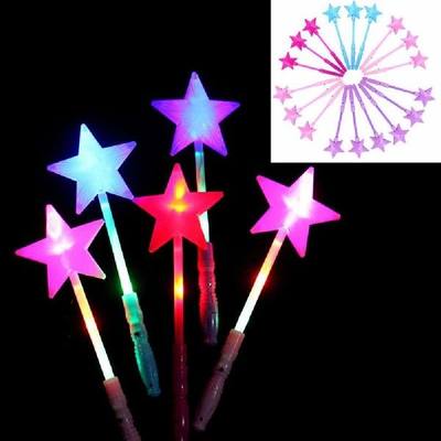 网红Magic Luminous Star LED Glow Stick Flashing Light Up Wan