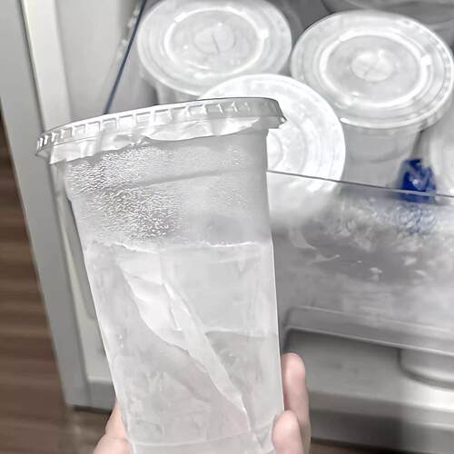 【在家自制冰杯】塑料杯制冰袋大容量冻冰块杯子调酒水果茶懒人杯
