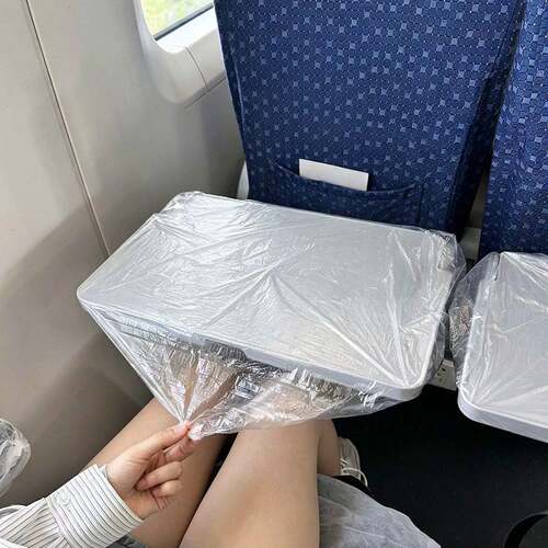【旅行好物】一次性防尘罩小桌板高铁隔脏膜无纺布座位套防护座垫