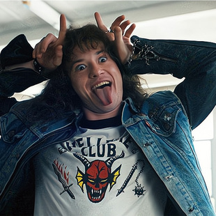 怪奇物语周边纯棉短袖t恤Hellfire Club地狱火俱乐部男女同款衣服