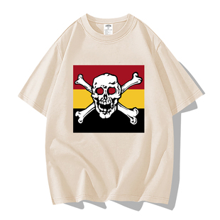 马大帅范德彪周边同款t恤短袖彪哥骷髅衣服纯棉半袖男女国潮夏季
