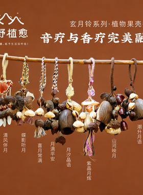 天然果壳挂件果壳摇铃包包挂饰