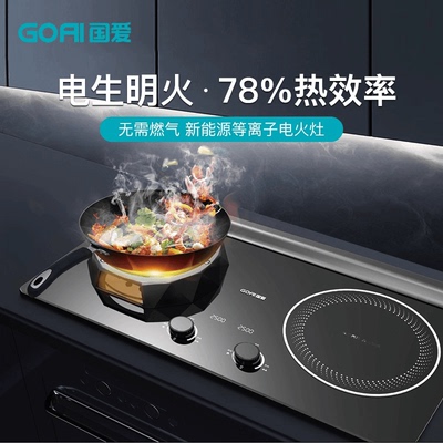 节能2024新款集成单双环保电火灶
