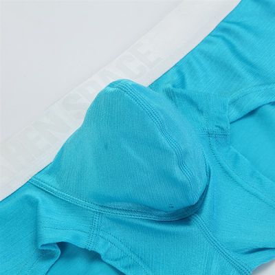 速发Underwear Men Sexy Man Silk bright shine Mini Boxers Gay