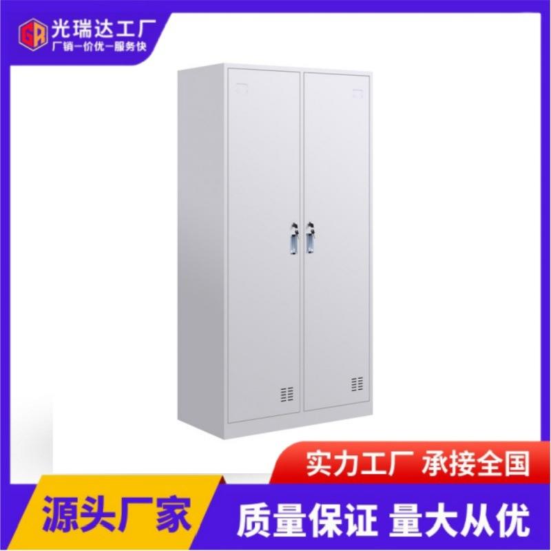 更衣柜员工储物柜4门6门铁皮衣柜带锁鞋柜钢制健身房浴室存衣柜子