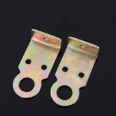 镀锌锁片门对扣锁鼻锁扣箱包搭扣铁门鼻子平角直角老式 木门门吊扣