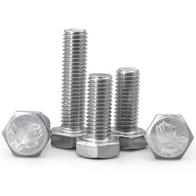 M18M20 316L不锈钢外六角螺丝螺栓全牙*30x45x60x80x90x120x150mm