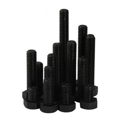 M10M12黑色尼龙外六角螺丝塑料绝缘螺栓*20x25x30x50x60x80x100mm