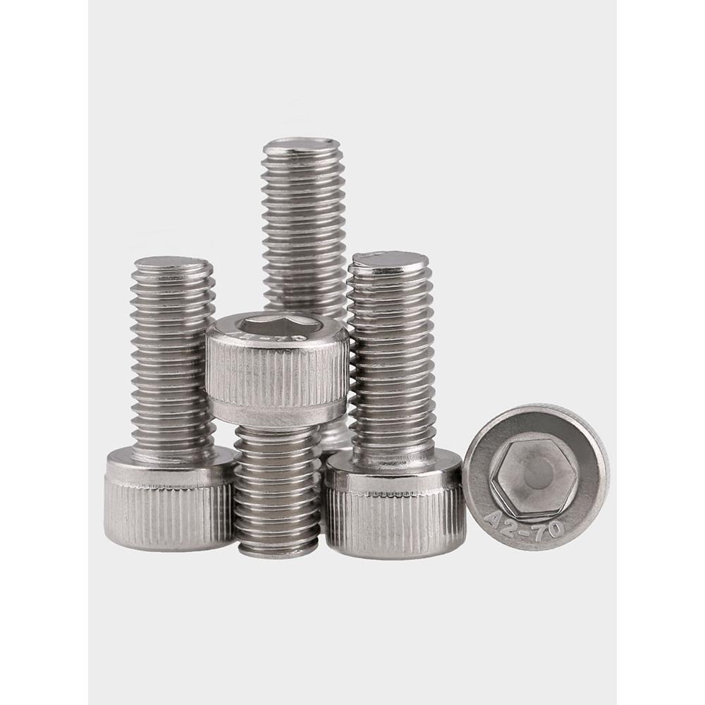 304不锈钢杯头内六角螺栓圆柱头螺丝钉M8M10M12*12x16x20x100x150