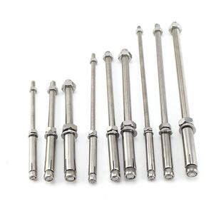 10厘304不锈钢吊顶膨胀螺丝拉爆螺栓加长M10*6厘米7x8x20x40x50cm