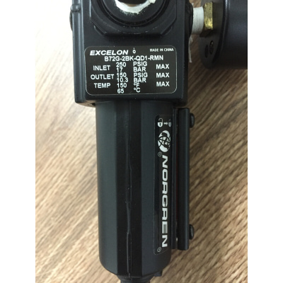 。诺冠NORGREN原装进口过滤减压阀B72G-2BK-QD1-RMN假一罚十！