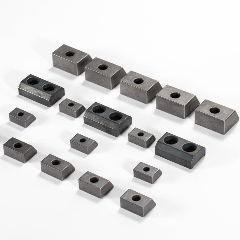 导轨压块T2直线滑轨压紧块TE2线轨定位块粉末冶金固定块数控机床