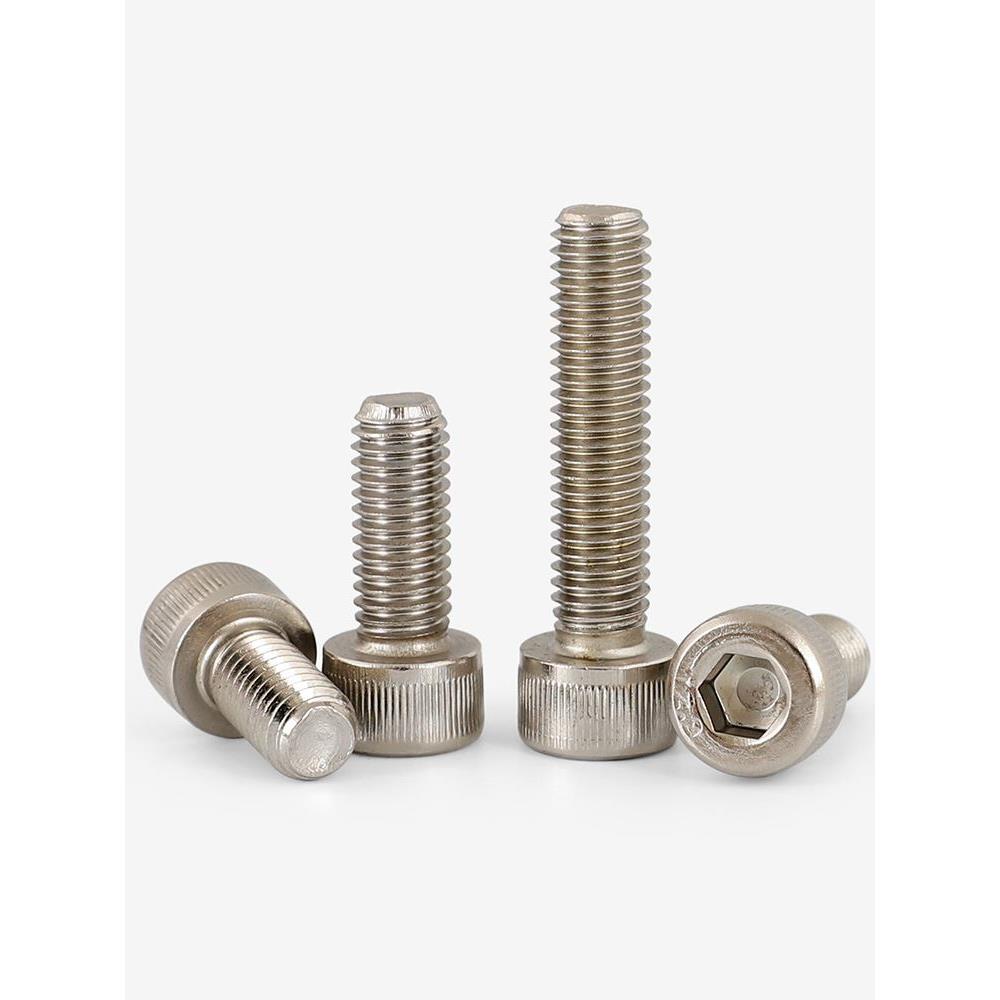 M3M4M5M6M8M10 12.9级镀镍全牙内六角螺丝杯头圆柱头螺栓加长螺杆