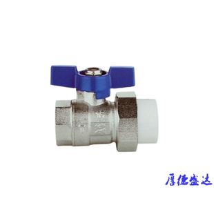球阀瑞格PPR内丝/外丝/等经球阀热熔管蝶把球阀RG354/352/350