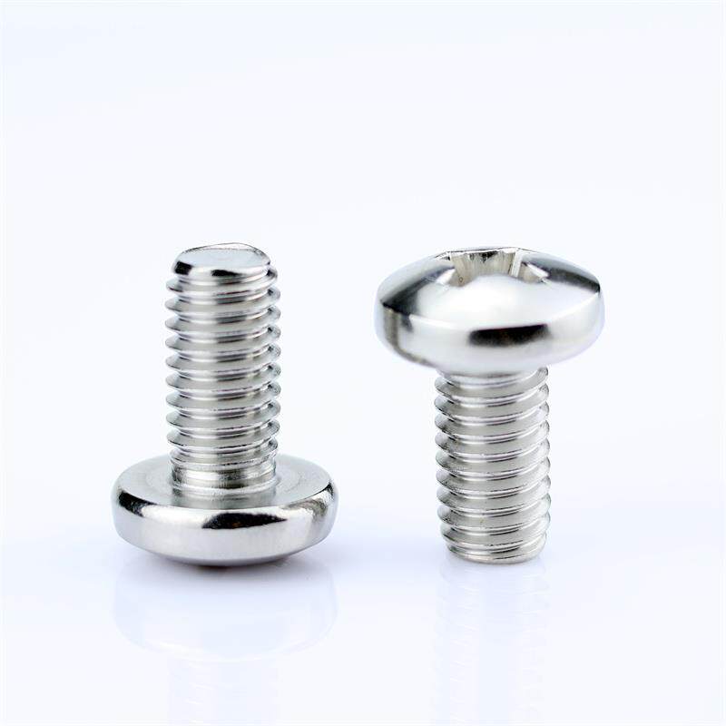 304不锈钢十字小盘头机螺丝GB823-85扁圆头螺钉M2M2.5M3M4M5M6-M8