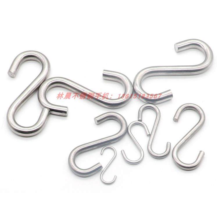 304不锈钢S钩 厨房S型挂钩  实心S钩横杆S挂钩 S型金属钩M2M3-M10,鲜花速递/花卉仿真/绿植园艺,洒水/浇水壶,淘宝优惠券,粉丝福利购,淘宝优惠卷