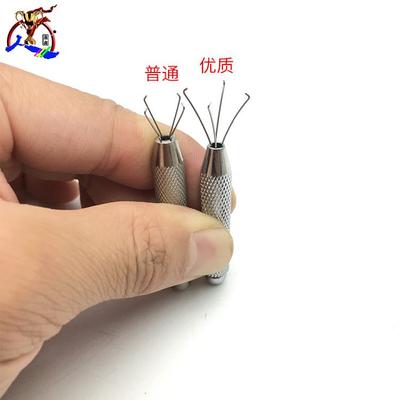 三/四爪TSK钻石宝石爪抓锆石裸钻抓取镶嵌镶钻打金工具珠宝夹瓜夹