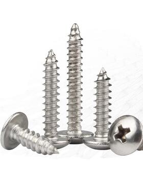 304不锈钢TA大扁头十字自攻螺钉螺丝M4*6x10x14x16x25x30x60x80mm