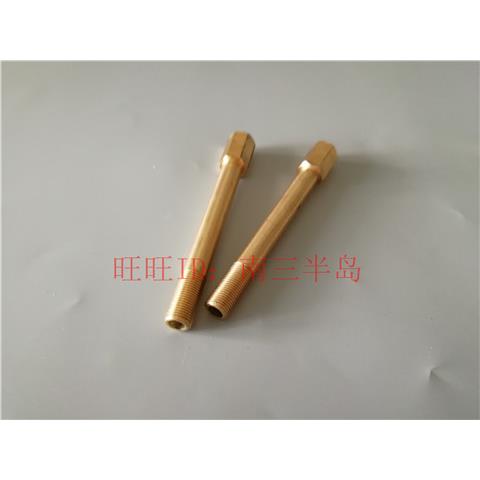 全铜加长内外丝直接1分延长接头10厘米水管内牙转外牙管件加厚