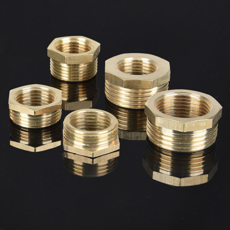 全铜1寸变6分转4分转2分1/3分内外丝补心内丝外牙变径铜接头补芯