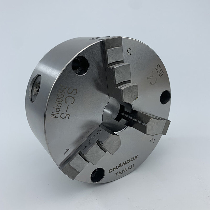 。台湾千岛chandox手动三爪自定心卡盘千鸿 SC 03 4 5 6 7 8 9 10