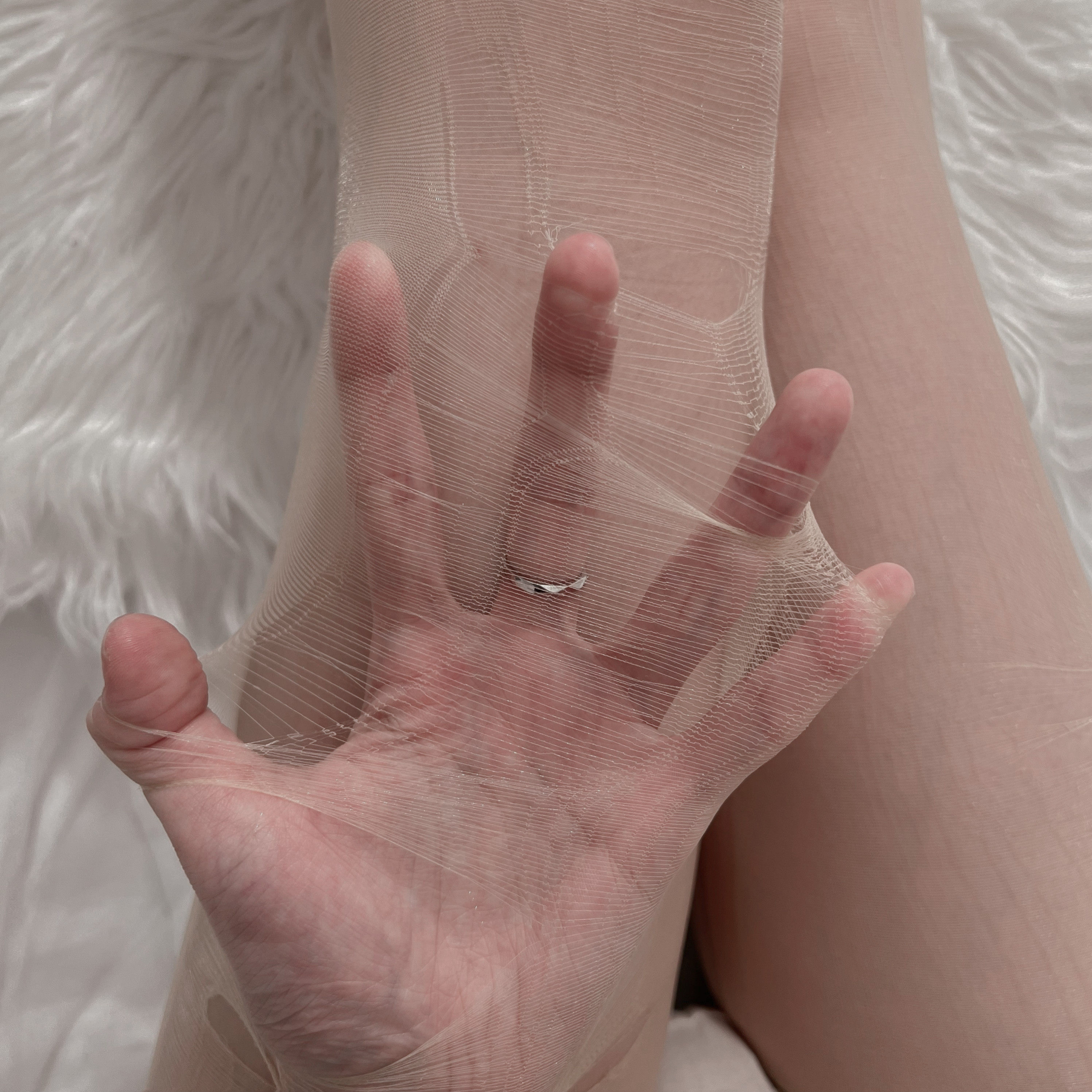 丝袜显瘦美腿袜性感火辣破洞易撕扯免脱连裤袜手撕袜一次性薄款