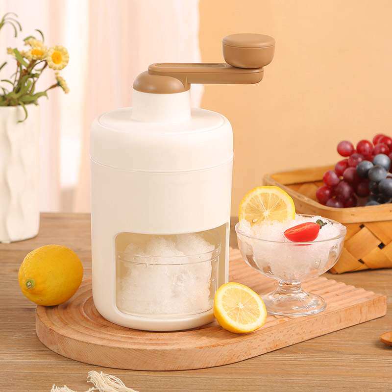 新款刨冰机手动家用小型雹冰机摆摊手摇破冰制冰沙冰碎冰机绵绵冰