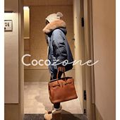 ZONE 刘 一一 COCO 牛角扣 90鹅绒狐狸毛领鹅绒服CD2A2868